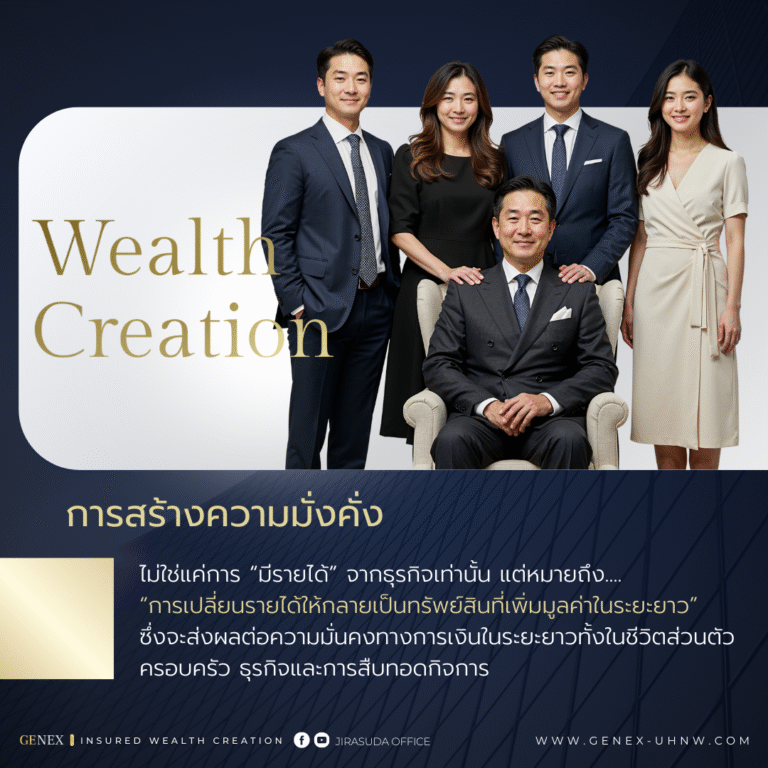 Wealth Creation นักธุรกิจ