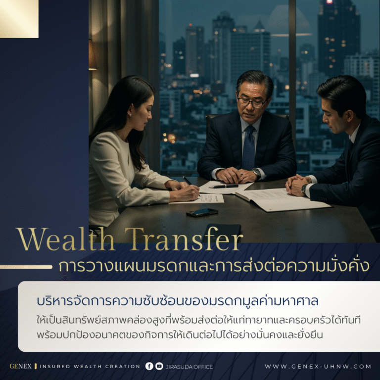 Wealth Transfer การวางแผนมรดกและการส่งต่อความมั่งคั่ง